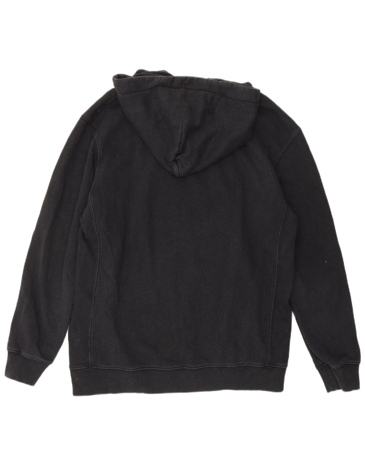 LEE Hombre Sudadera con Capucha Jersey Mediano Negro Algodón