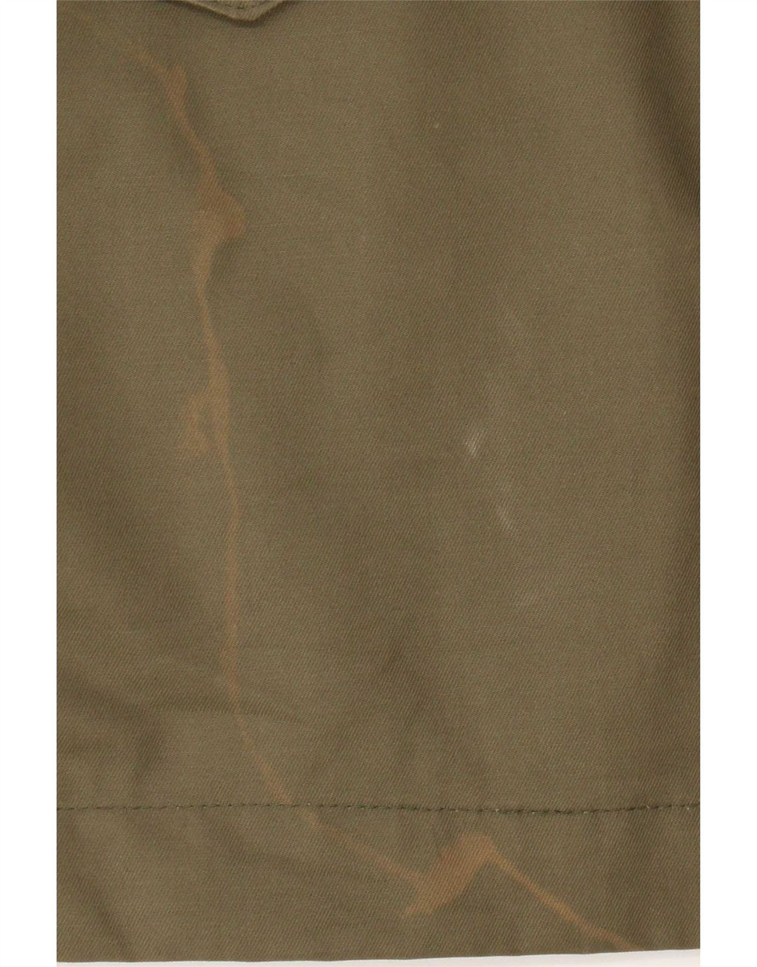 Abrigo militar vintage para hombre IT 50 Algodón caqui grande
