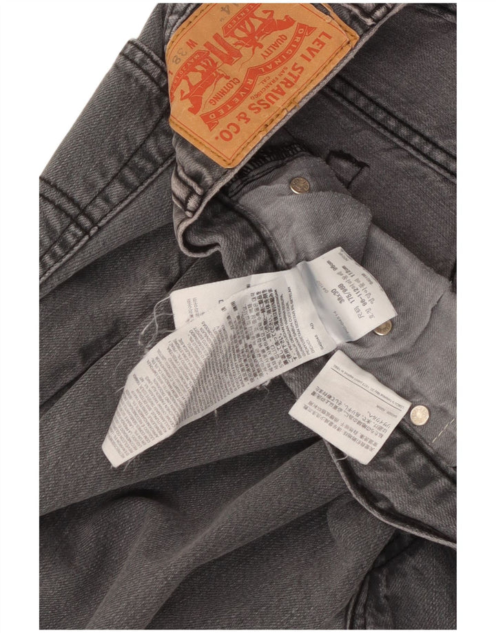Levi's Vaqueros rectos 514 para hombre W38 L30 Algodón gris