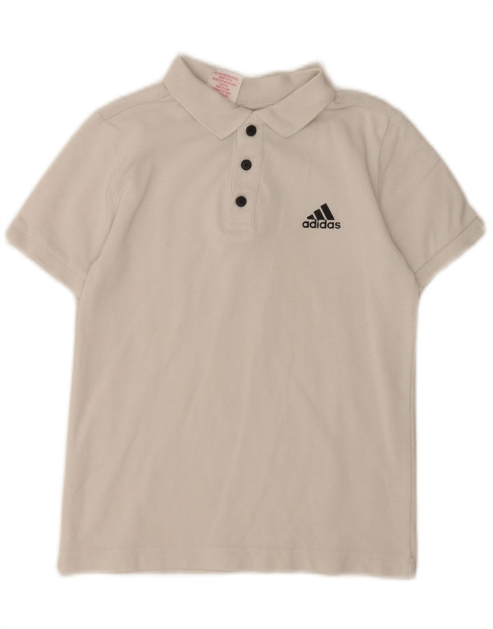 Adidas Polo Niño 9-10 Años Blanco