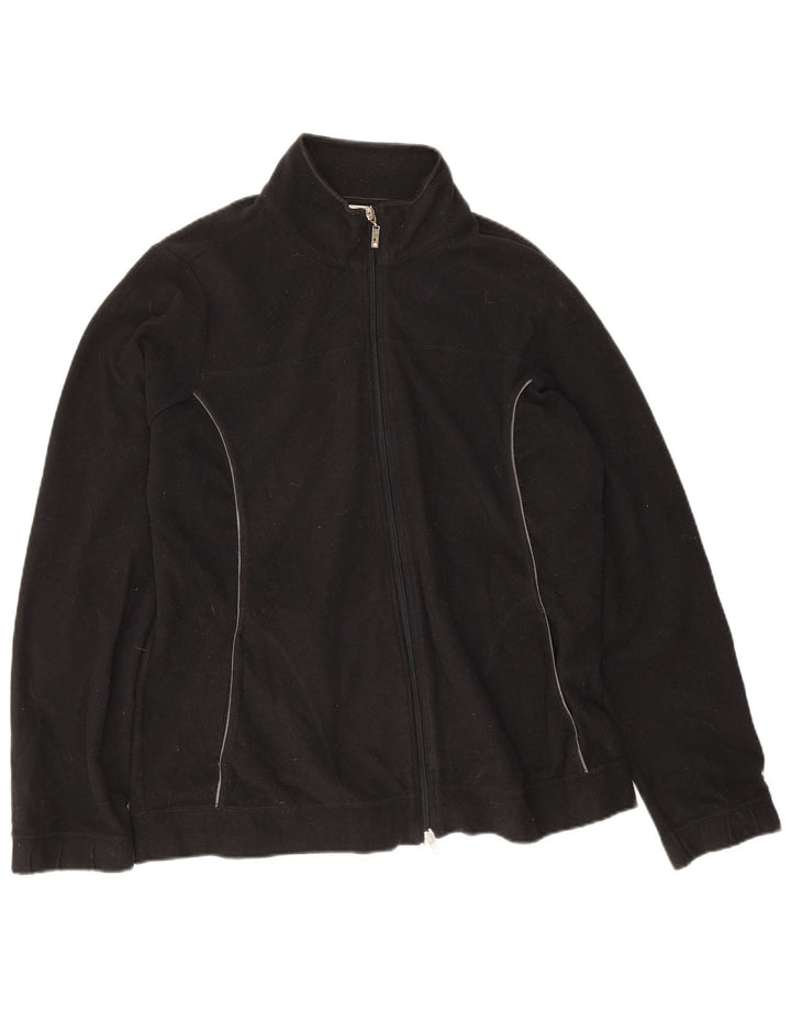 Champion Chaqueta Polar Mujer UK 20 2XL Negro