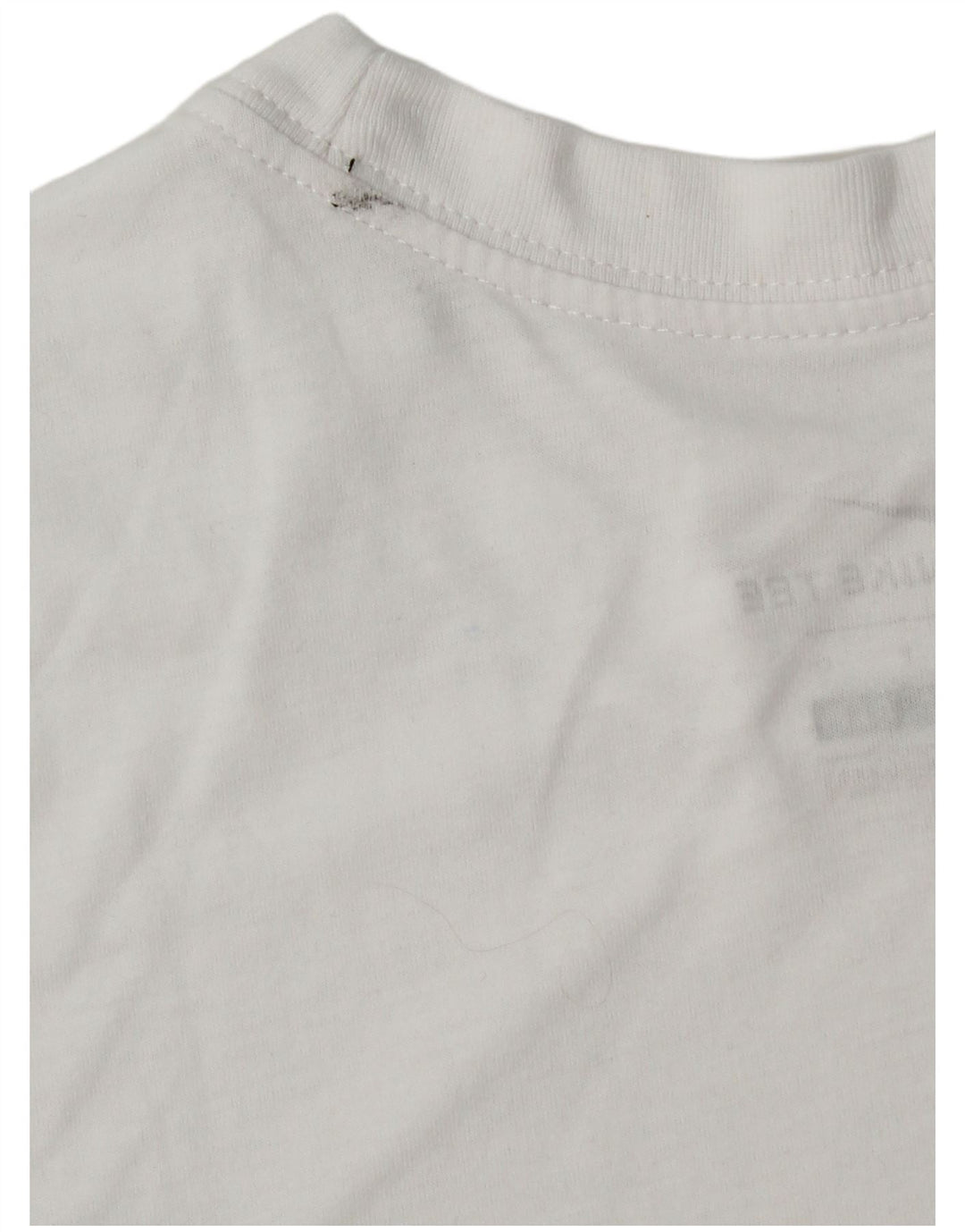 Nike Dri Fit Graphic Camiseta para hombre, talla pequeña, poliéster blanco