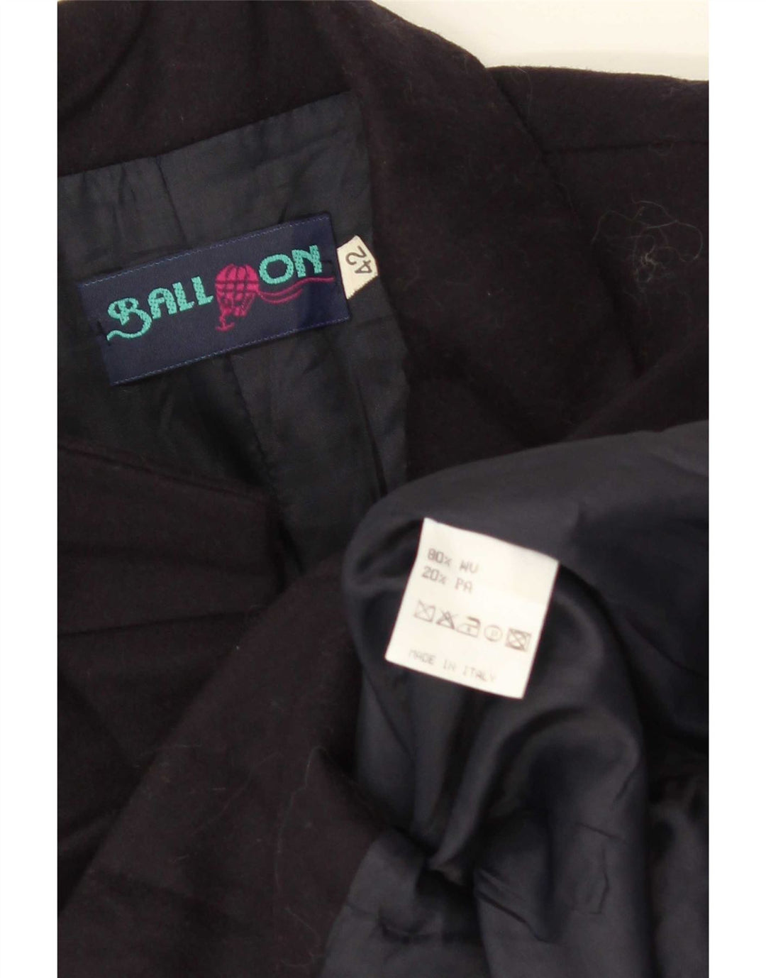 Chaqueta tipo blazer de 3 botones para mujer Ball On IT 42 Lana virgen azul marino mediana