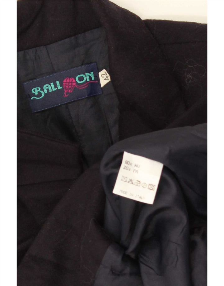 Chaqueta tipo blazer de 3 botones para mujer Ball On IT 42 Lana virgen azul marino mediana
