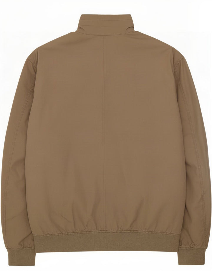 Geox Mens Respira Bomber Jacket UK 42 XL Marrón Poliéster