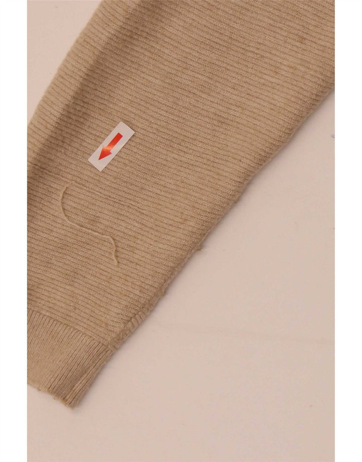 White Stuff Suéter Cárdigan Abierto para Mujer UK 40 Small Beige