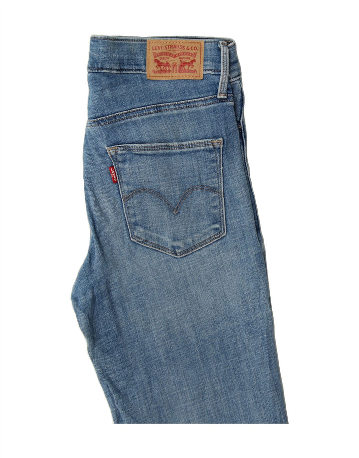 LEVI'S Womens Slimming Slim Jeans W25 L32 Blue Cotton Vintage Levi's and Second-Hand Levi's from Messina Hembry 