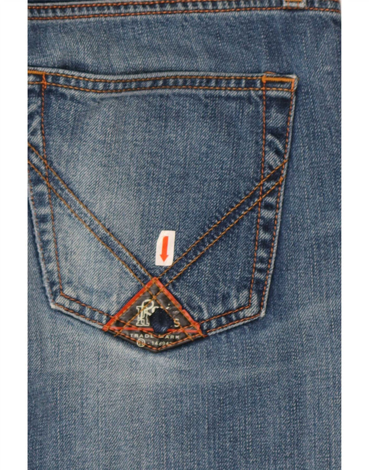 Roy Rogers - Vaqueros ajustados para hombre IT 47 mediano W33 L33 algodón azul