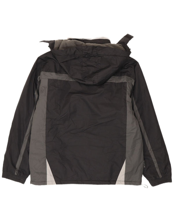 Mountain Warehouse Chaqueta de esquí con capucha para hombre, talla 42, XL, color negro