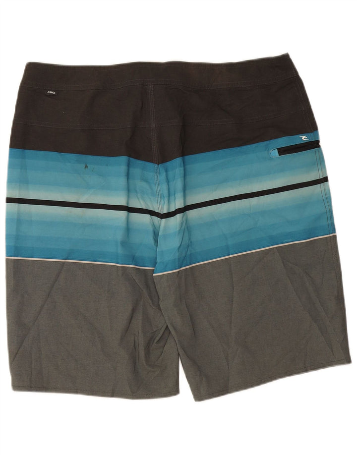 RIP CURL Bañador para hombre, talla grande, color gris, poliéster