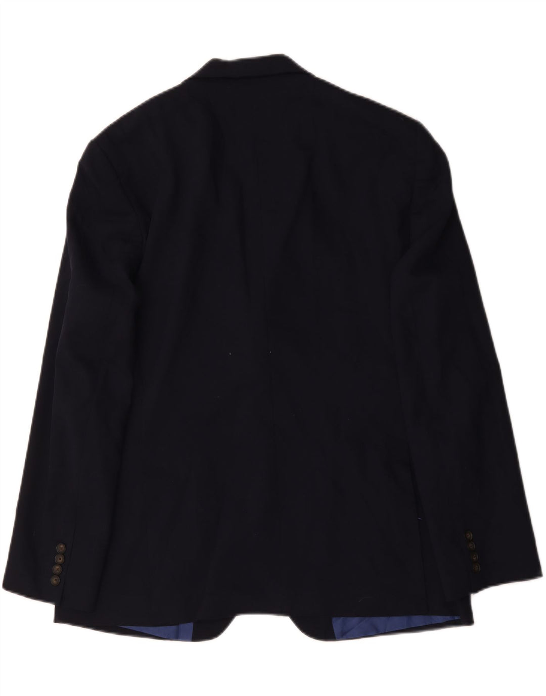 Marks & Spencer Chaqueta tipo blazer de 2 botones para hombre UK 44 XL Lana azul marino