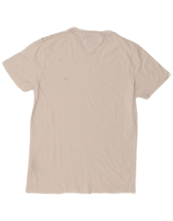 Tommy Hilfiger - Camiseta para hombre, talla pequeña, algodón blanco