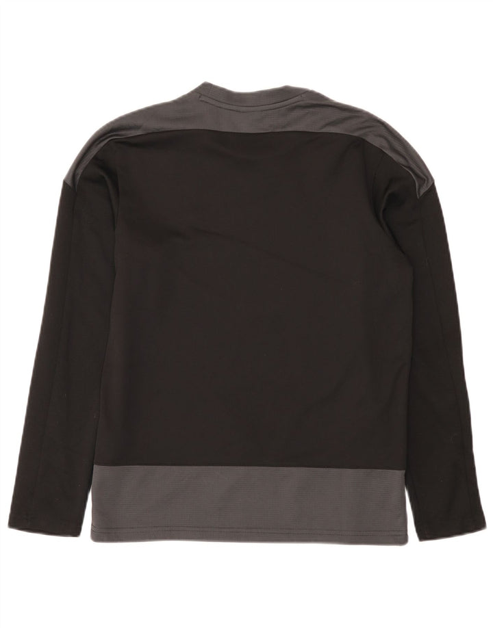 Puma Camiseta de niño manga larga 13-14 años Negro Colorblock Poliéster