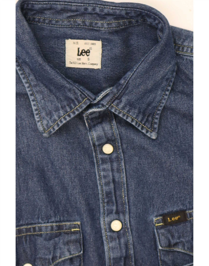 Lee Camisa Vaquera Pequeña Azul | Hombre