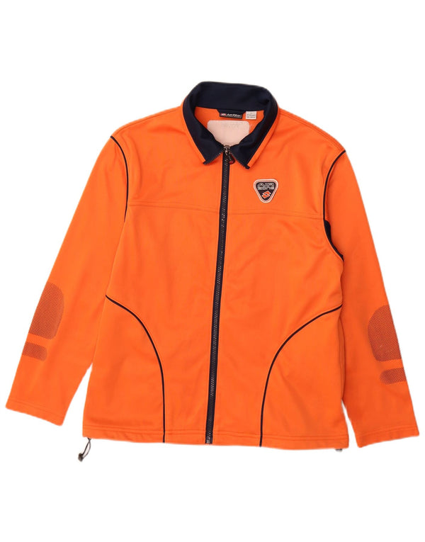 Lotto Chaqueta de chándal para niños 13-14 años Grande Naranja Colorblock