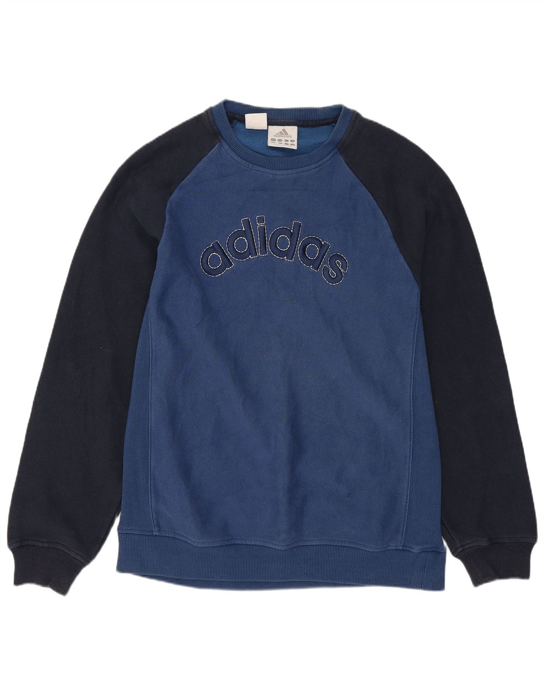 Adidas Sudadera con gráfico para niños 13-14 años Algodón Color Block Azul