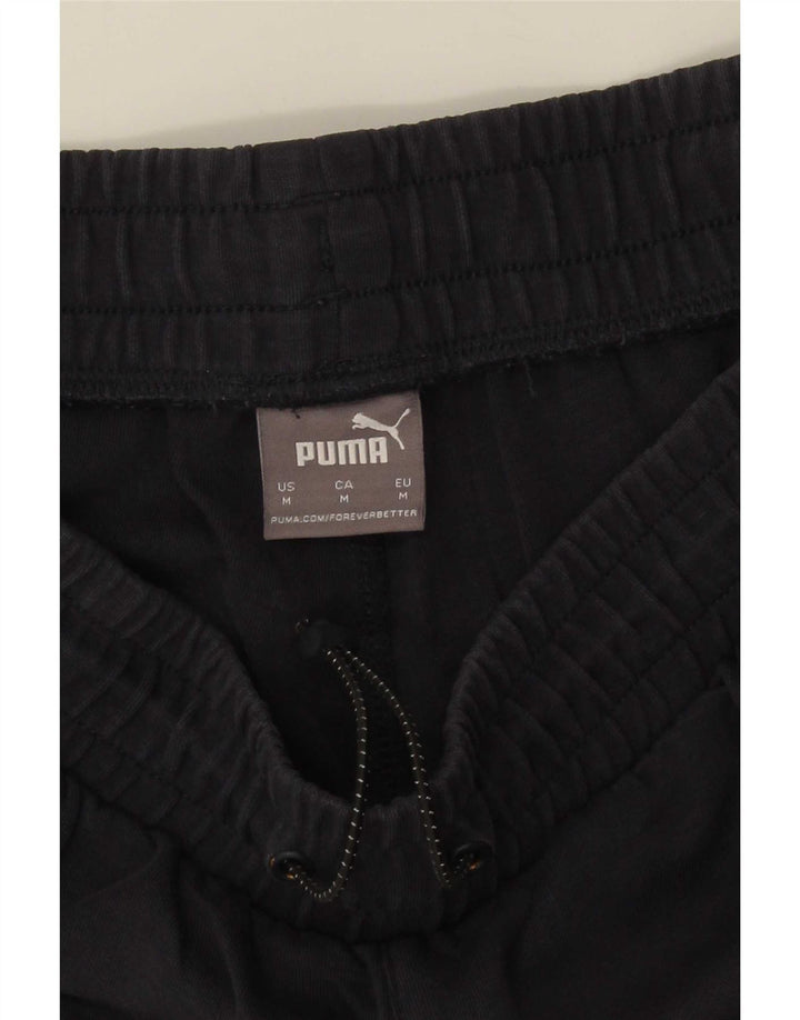 Pantalones cortos deportivos Puma para hombre de algodón azul marino mediano