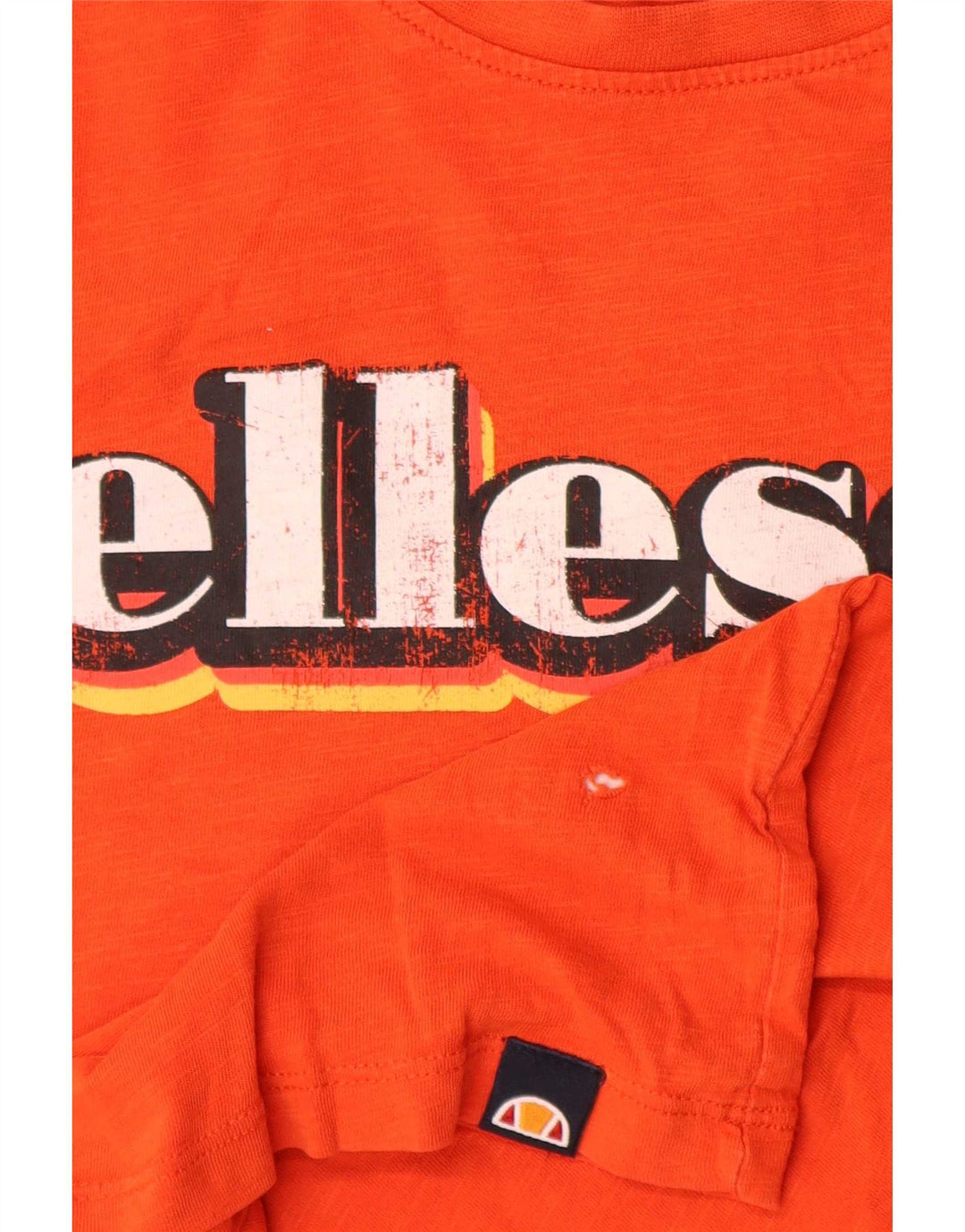 Ellesse Camiseta gráfica para niño 11-12 años Naranja