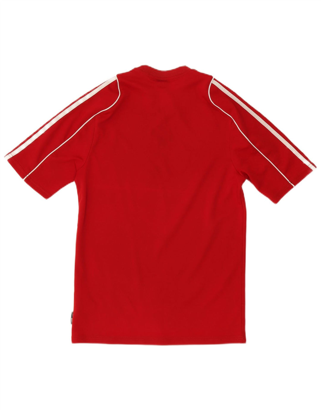 Adidas Mens Climalite Camiseta Top Pequeño Rojo Poliéster