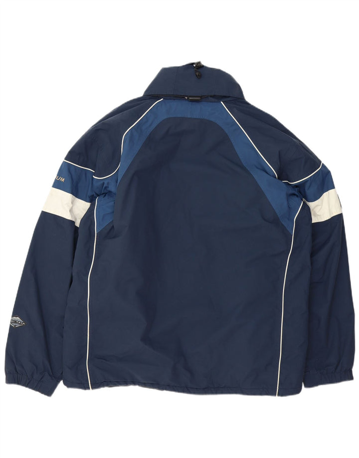 Columbia Chaqueta cortavientos de titanio para hombre Reino Unido 40 Grande Azul marino Colorblock