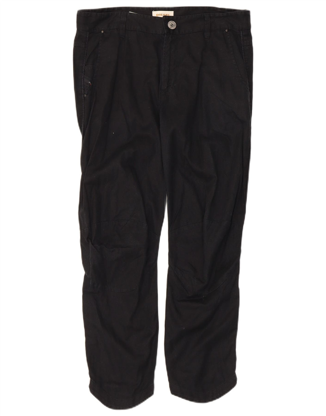 Pantalones Cortos Diesel Mujer W32 L25 Algodón Negro