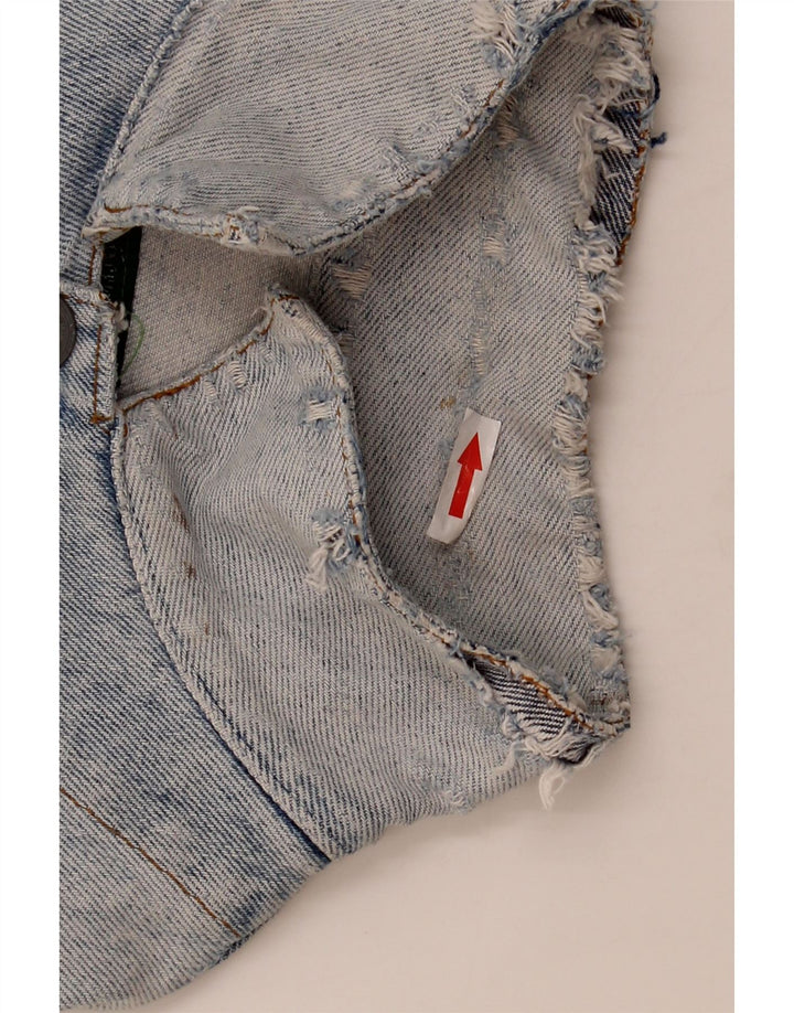 CHAMBERS Chaqueta vaquera corta para mujer Reino Unido 16 Azul grande