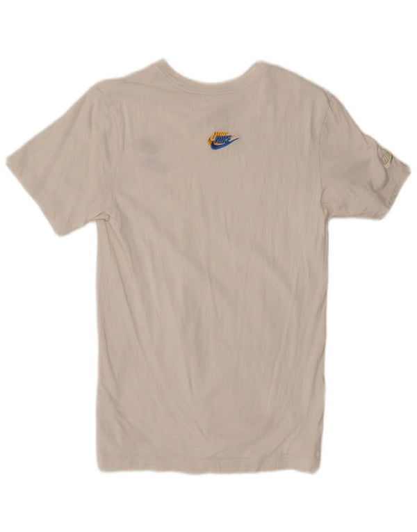Camiseta Nike Hombre Top XS Blanco Algodón