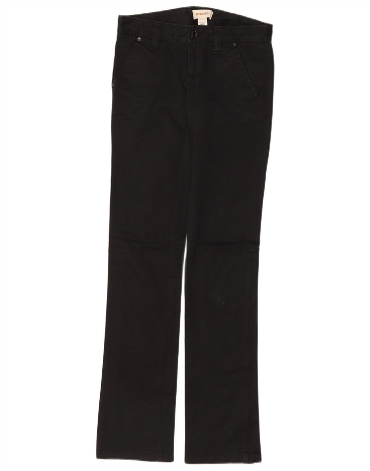 Pantalón Chino Recto Mujer Diesel W25 L32 Algodón Azul Marino