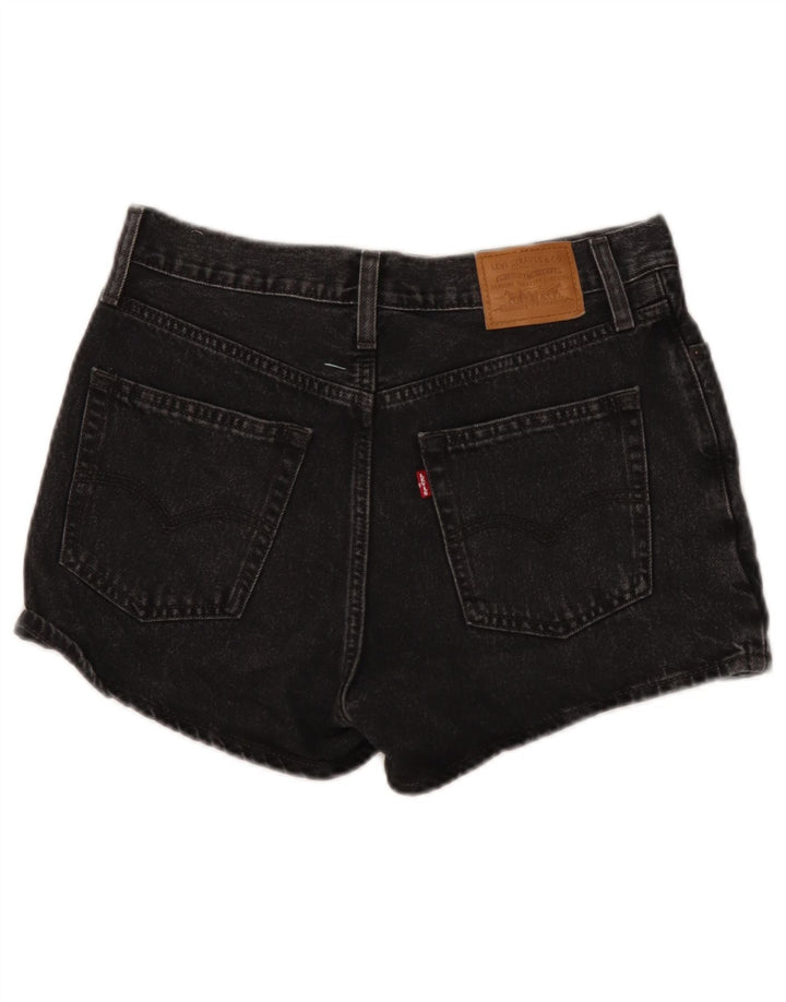 Shorts Levi's Mujer W28 Medium Black Cotton