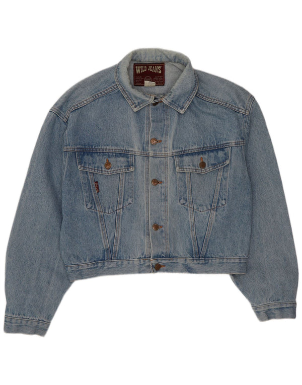 Chaqueta vaquera corta para hombre Wild UK 38 Algodón azul medio