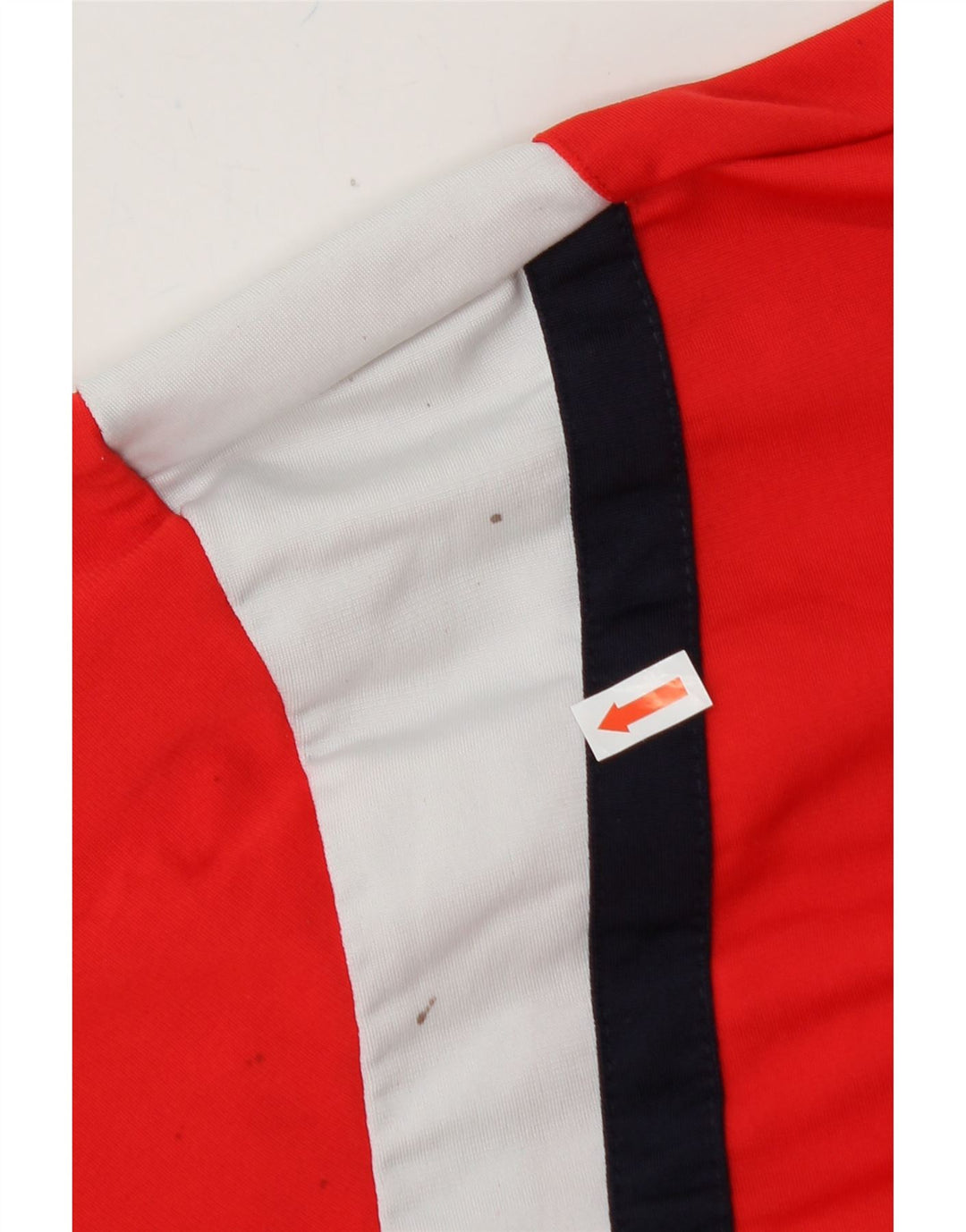 PUMA Mens Tracksuit Top Jacket Large Red Colourblock Polyester Vintage Puma and Second-Hand Puma from Messina Hembry 