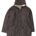 Nike Abrigo cortavientos con capucha para hombre UK 45/47 XL Poliéster negro