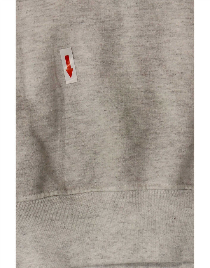 Champion Sudadera Con Estampado Gráfico Jumper De Algodón Gris Medio