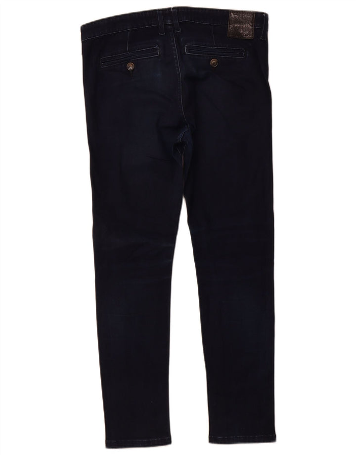 Vaqueros Calvin Klein Slouchy Crop Slim para mujer W26 L25 Azul marino