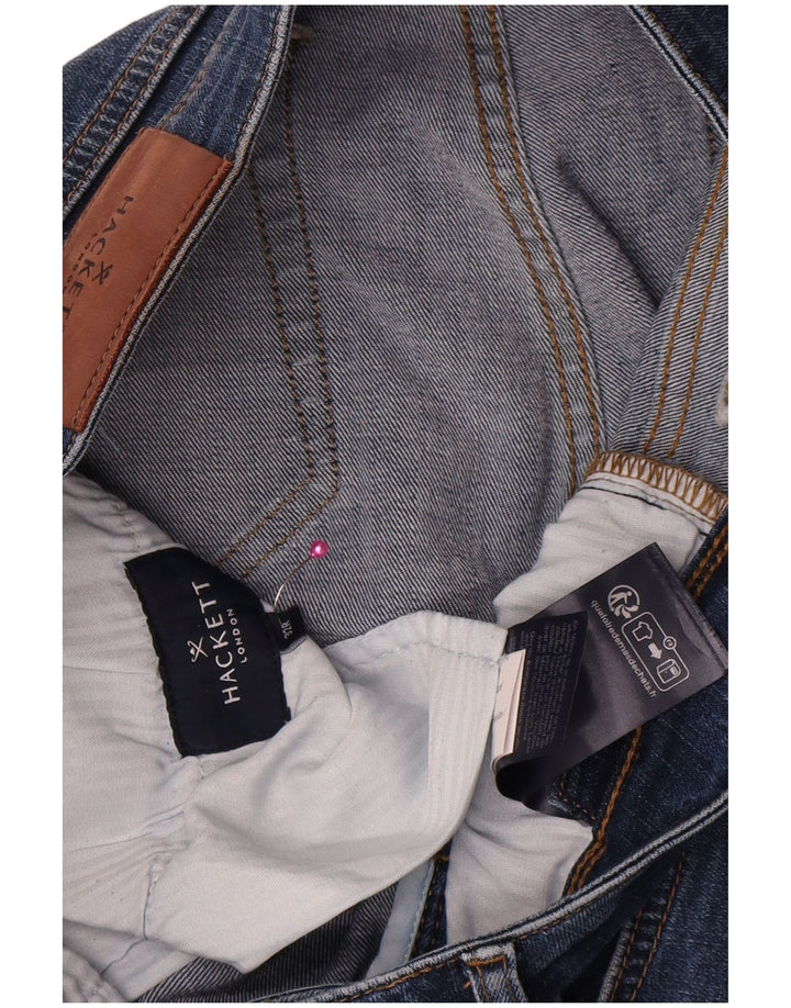 Hackett Vaqueros Slim Mujer W32 L31 Algodón Azul
