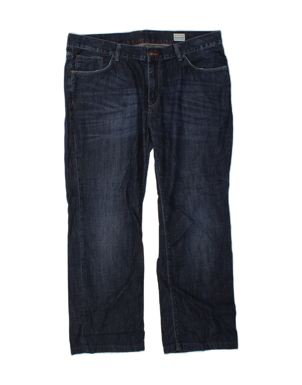 TOMMY HILFIGER Vaqueros rectos para hombre W40 L29 Algodón azul marino