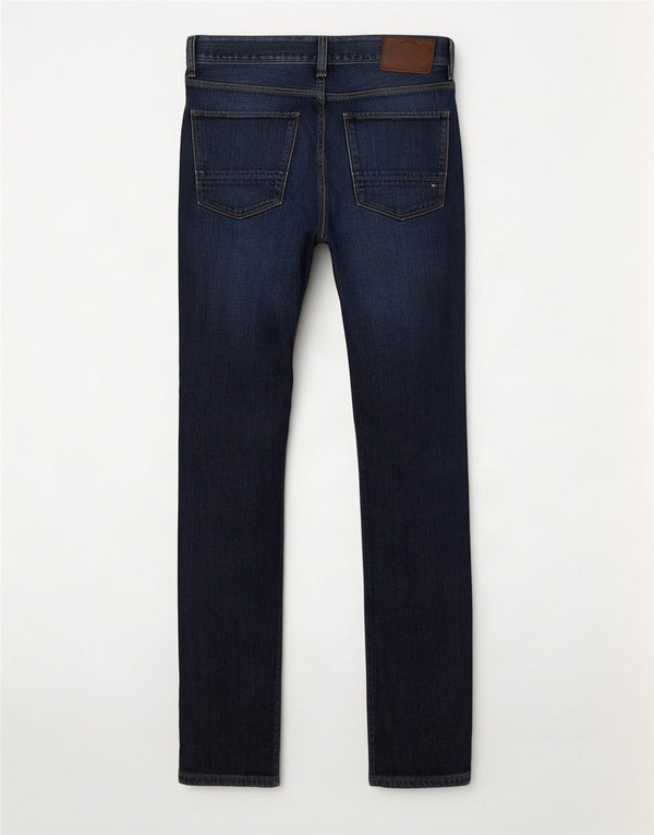 Tommy Hilfiger Vaqueros rectos para hombre W30 L30 Algodón azul marino