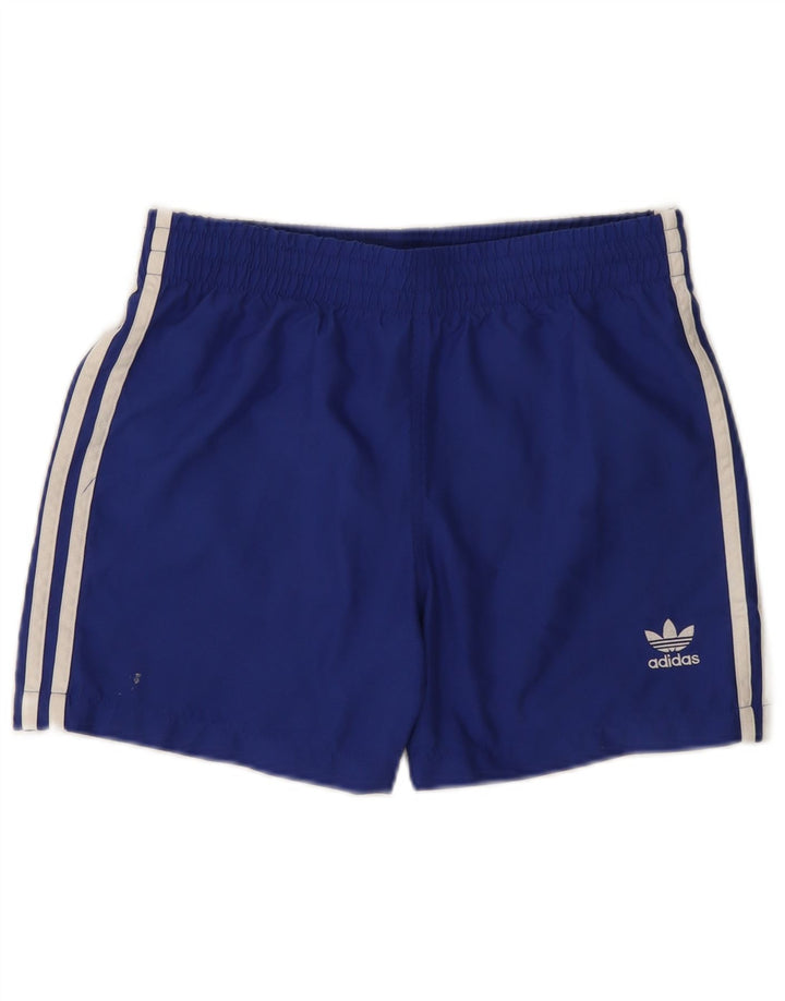 Adidas Bañador Corto Niño 15-16 Años Azul Poliéster