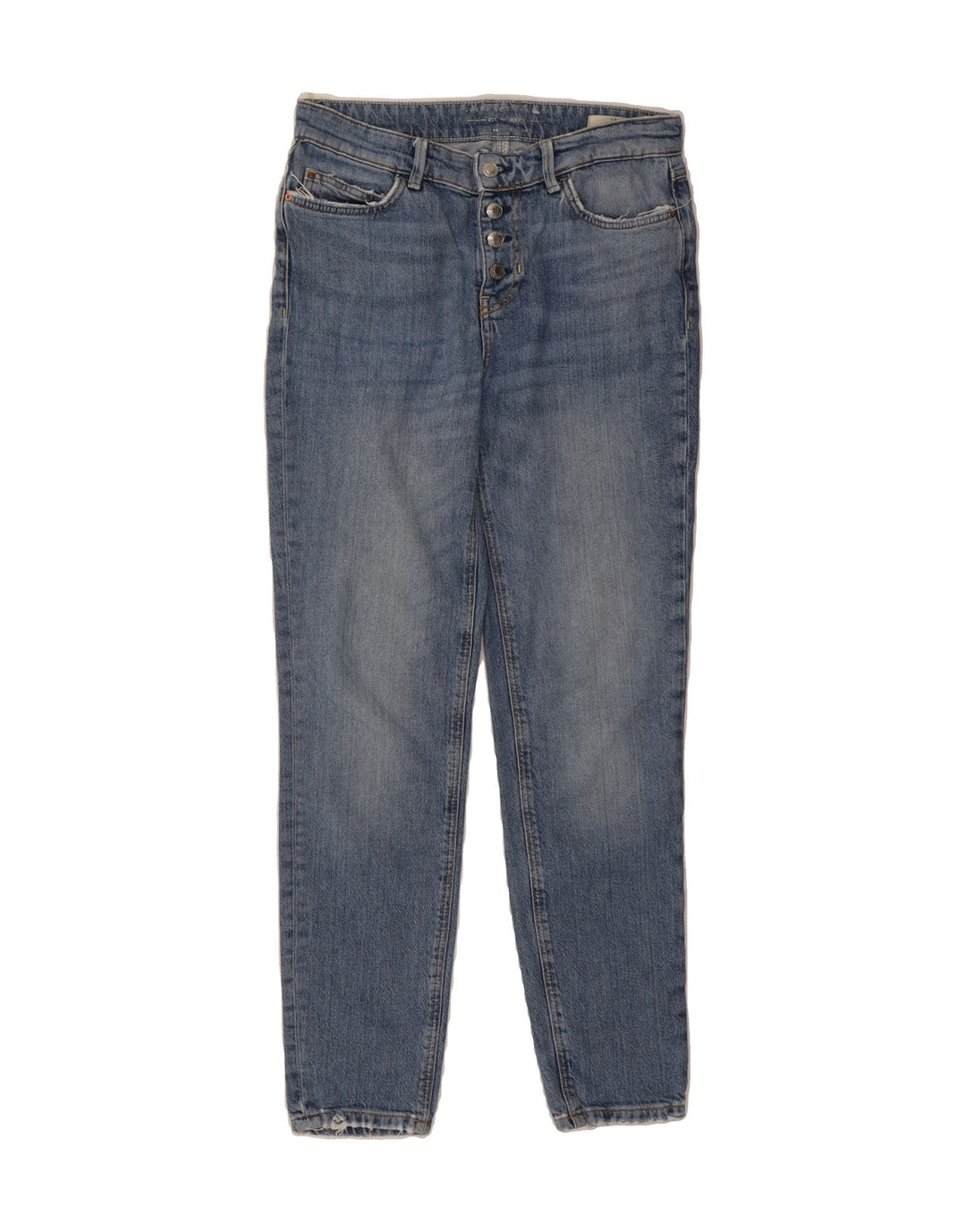 GUESS Womens Slim Jeans W29 L30 Blue Polyester Vintage Guess and Second-Hand Guess from Messina Hembry 