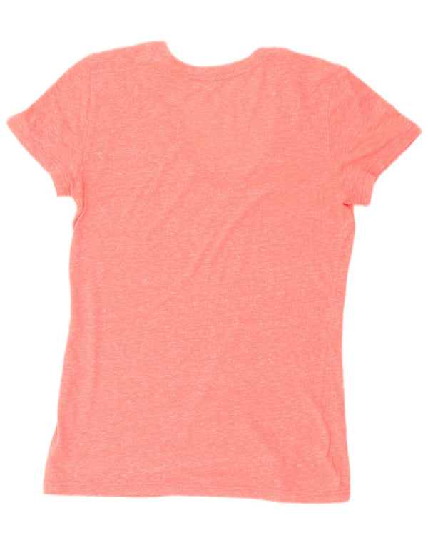 ADIDAS Camiseta para mujer Top UK 8/10 Small Pink Moteado
