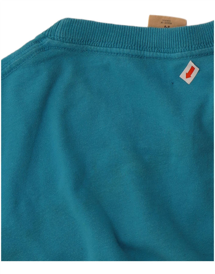 Camiseta Hollister Hombre Graphic Top Algodón Azul Medio