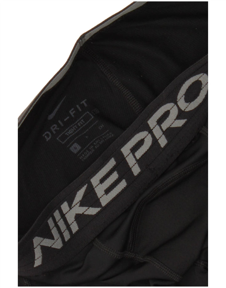 Nike Dri Fit Graphic Leggings para hombre, talla pequeña, color negro