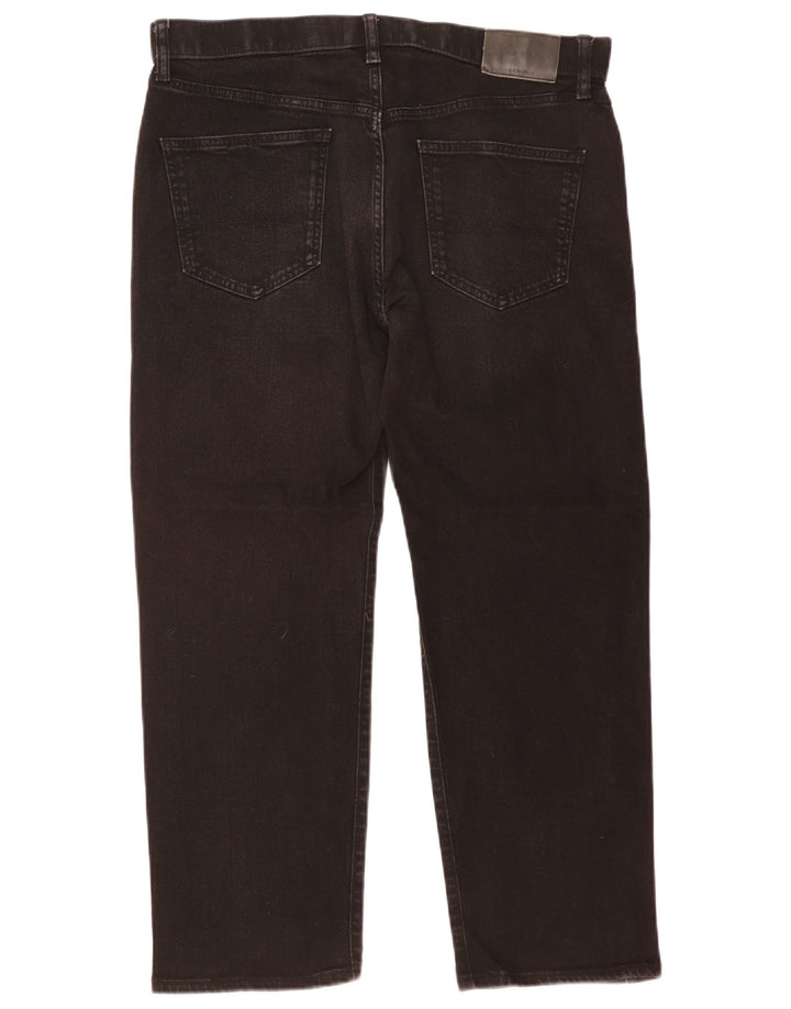 Marks & Spencer Vaqueros rectos para hombre W36 L26 Negro
