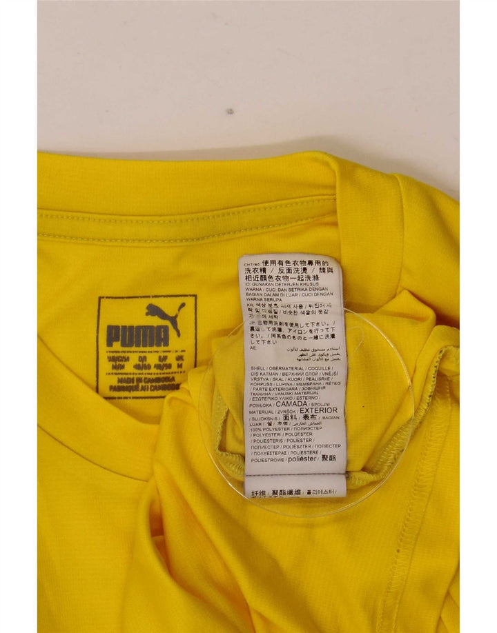 Camiseta Puma Hyrox Graphic Top Amarillo Medio Poliéster