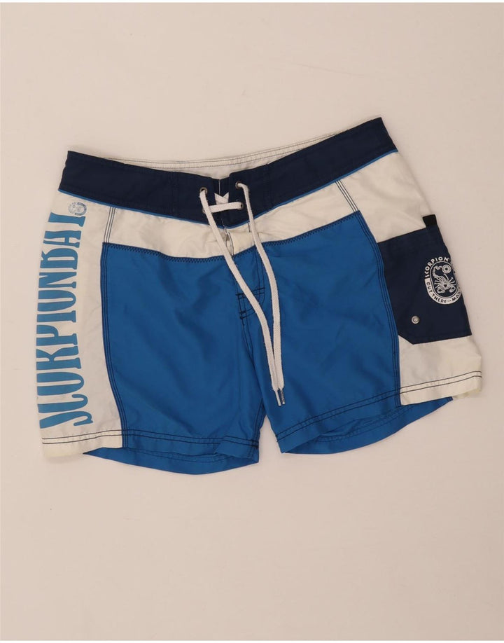 Scorpion Bay Bañador con estampado gráfico para hombre, talla grande, color azul, poliéster