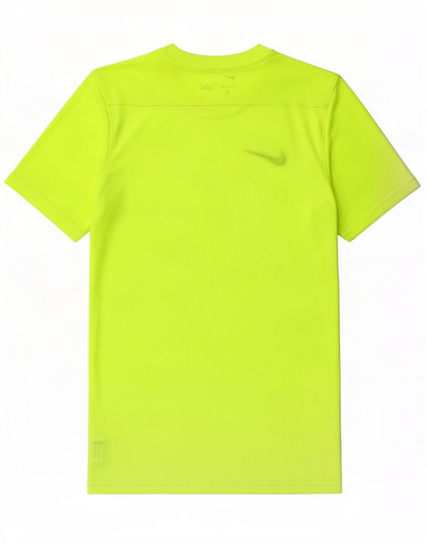 Camiseta Nike Dri Fit para hombre Top Small Verde Poliéster