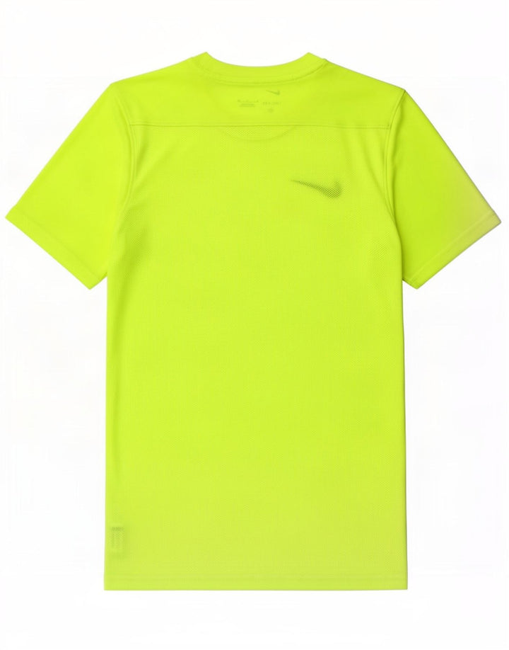 Camiseta Nike Dri Fit para hombre Top Small Verde Poliéster