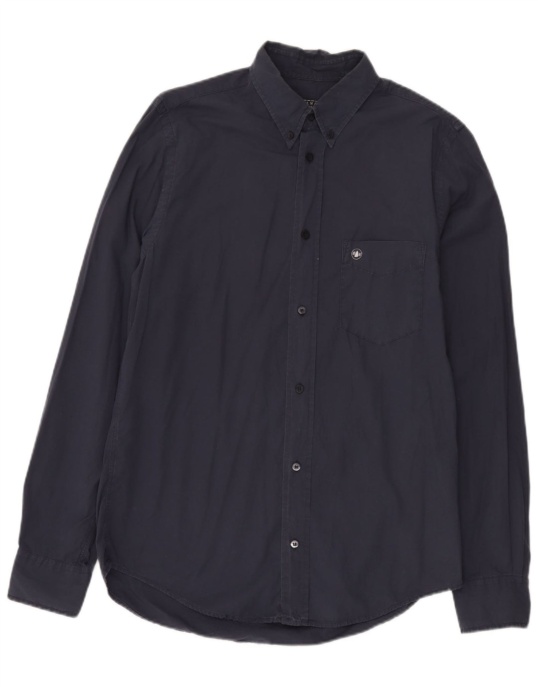 MURPHY & NYE Camisa Sailmakers para hombre grande azul marino algodón