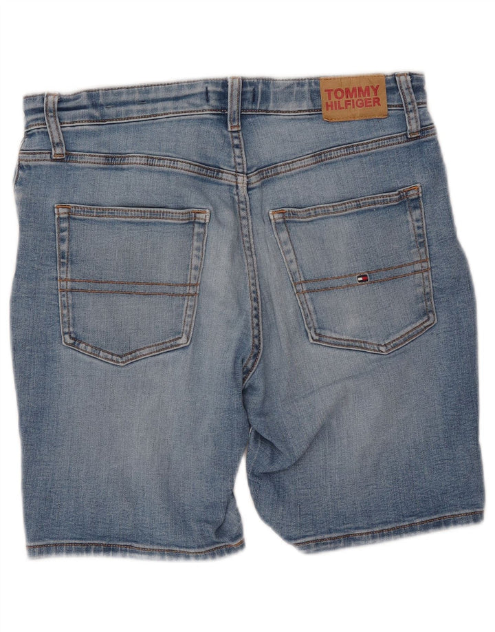 TOMMY HILFIGER Shorts vaqueros cónicos para niña 15-16 años W30 Algodón azul