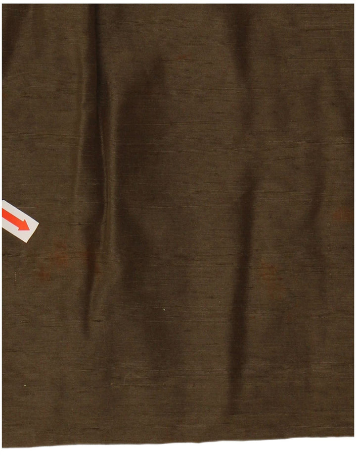 Minifalda vintage de cintura alta para mujer mediana W24 caqui
